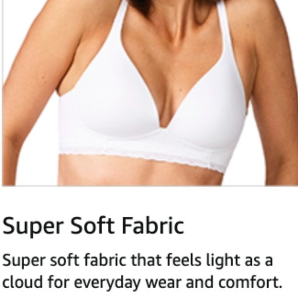 🌸4/$30🌸 Warner's Blissful Benefits Ultrasoft Wirefree Bra - Picture 13 of 16